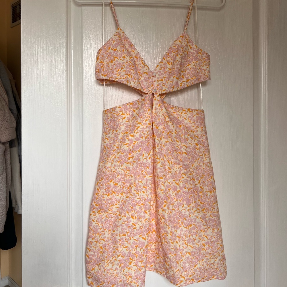 Zara 70s style dress